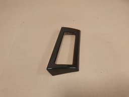BMW BMW 5'er E60 E61 Black Piano Dashboard Left Air vent Trim 7063141 6951051 — thumbnail 5