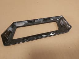 BMW BMW 5'er E60 E61 Black Piano Dashboard Left Air vent Trim 7063141 6951051 — thumbnail 7