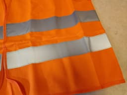 BMW GENUINE BMW Warning Safety Vest High Visibilty Jacket Orange 51419108443 — thumbnail 7