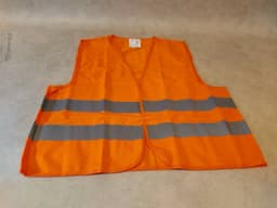 BMW GENUINE BMW Warning Safety Vest High Visibilty Jacket Orange 51419108443 — thumbnail 6