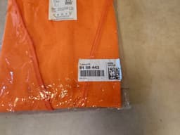 BMW GENUINE BMW Warning Safety Vest High Visibilty Jacket Orange 51419108443 — thumbnail 3