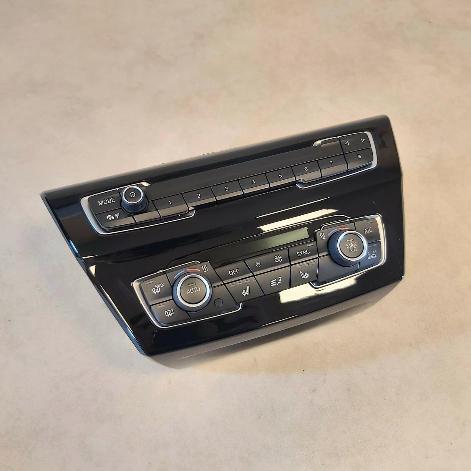 BMW X1 F48 X2 F39 CLIMATE CONTROL & RADIO CONTROL PANEL 9371460 9371457 9305907