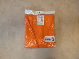 BMW GENUINE BMW Warning Safety Vest High Visibilty Jacket Orange 51419108443 — thumbnail 2