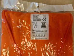 BMW GENUINE BMW Warning Safety Vest High Visibilty Jacket Orange 51419108443 — thumbnail 4