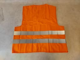 BMW GENUINE BMW Warning Safety Vest High Visibilty Jacket Orange 51419108443 — thumbnail 8