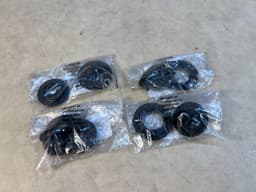 BMW BMW 7 E23 GENUINE NEW Mat Carpet Lock Bracket x4 psc — thumbnail 2