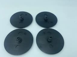 BMW GENUINE BMW AND MINI FLOOR MATS HOOK AND LOOP ELEMENT WITH SCREW THREAD SET — thumbnail 1