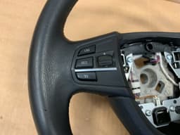 BMW BMW 5 7 F01 F02 F07 F10 F11 F18 OEM Steering Wheel with Buttons Leather Cover — thumbnail 4