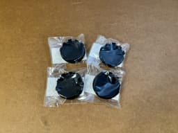BMW 4pcs ORIGINAL Wheel hub cap 56mm with a chrome-plated border BMW G series SET — thumbnail 3