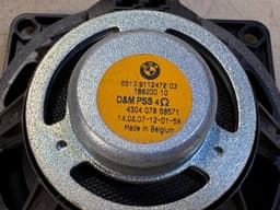 BMW BMW X5 E70 X6 E71 OEM Top HiFi Mid-Range Loud Speaker 65139112472 — thumbnail 7