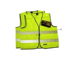 BMW BMW Mini OEM Warning Safety Vest Set x2 psc High Visibilty Jacket 82262288694 — thumbnail 1
