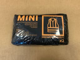 BMW BMW Mini OEM Warning Safety Vest Set x2 psc High Visibilty Jacket 82262288694 — thumbnail 6