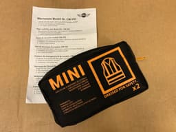 BMW BMW Mini OEM Warning Safety Vest Set x2 psc High Visibilty Jacket 82262288694 — thumbnail 8