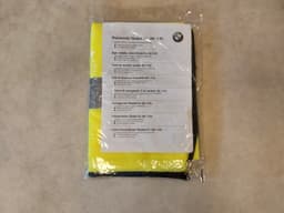 BMW GENUINE BMW Warning Safety Vest High Visibilty Jacket Yellow 82122147800 — thumbnail 3