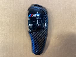 BMW BMW F10 F11 Central Gear Shift Knob Trim/Cover Carbon Fiber Look — thumbnail 9