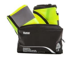 BMW GENUINE BMW Warning Safety Vest Set x2 psc High Visibilty Jacket 82262288693 — thumbnail 2