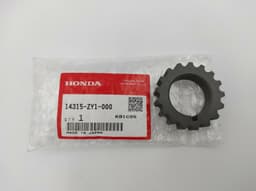 HONDA OEM Honda Pulley Timing 14315-ZY1-000 and Flange 2 pcs 14316-ZY1-000 for BF20 — thumbnail 6