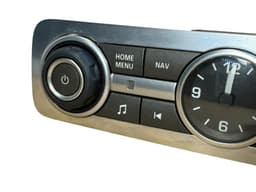 LAND ROVER GENUINE Land Rover Range Rover Sport L320 Radio Control panew With clock — thumbnail 9