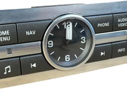 LAND ROVER GENUINE Land Rover Range Rover Sport L320 Radio Control panew With clock — thumbnail 6