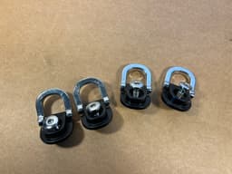 LAND ROVER Land Rover Range Rover L322 Sport L320 OEM Trunk Cargo Floor Tie Down Hook SET — thumbnail 7