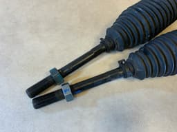 MERCEDES-BENZ Mercedes ML GLE GLS W166 C166 GENUINE Steering Rack Tie Rod Set x2 psc — thumbnail 2