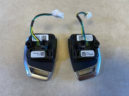 AUDI Audi A6 A7 A8 Q8 4K 4N 4M GENUINE S / RS-line Steering Wheel Shift Paddles SET — thumbnail 5