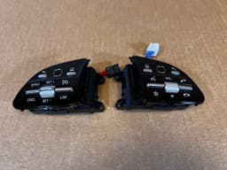 MERCEDES-BENZ Mercedes C118 C167 C177 C213 C238 C243 C463 AMG Steering Wheel BLACK Buttons SET — thumbnail 2