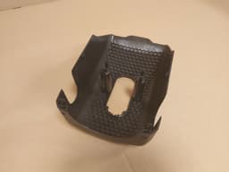 PORSCHE GENUINE PORSCHE 911 991 Cayman 981 OEM STEERING WHEEL LOWER COLUMN TRIM SURROUND — thumbnail 5