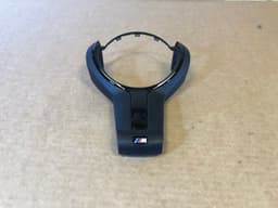 BMW BMW 1 2 3 4 5 6 F-series GENUINE M Steering Wheel Cover BLACK trim 32307846032 — thumbnail 3