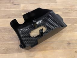 PORSCHE GENUINE PORSCHE 911 991 Cayman 981 OEM STEERING WHEEL LOWER COLUMN TRIM SURROUND — thumbnail 7
