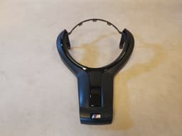 BMW BMW 1 2 3 4 5 6 F-series GENUINE M Steering Wheel Cover BLACK trim 32307846032 — thumbnail 3