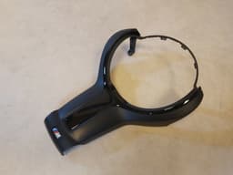 BMW BMW 1 2 3 4 5 6 F-series GENUINE M Steering Wheel Cover BLACK trim 32307846032 — thumbnail 6