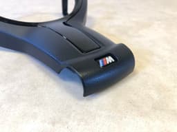 BMW BMW 1 2 3 4 5 6 F-series GENUINE M Steering Wheel Cover BLACK trim 32307846032 — thumbnail 7