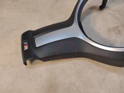 BMW BMW 1 2 3 4 5 6 F- Series GENUINE - M Steering Wheel Cover, 32307846032, 7846032 — thumbnail 5