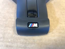 BMW BMW 1 2 3 4 5 6 F-series GENUINE M Steering Wheel Cover BLACK trim 32307846032 — thumbnail 10
