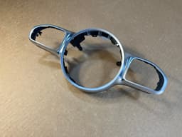 MERCEDES-BENZ Mercedes A B C CLS E S G GLE Genuine AMG - PACK Steering Wheel Center Cover — thumbnail 2