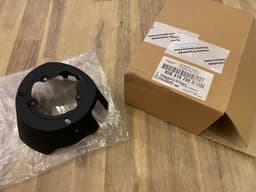 PORSCHE Porsche 911 MACAN CAYMAN BOXTER GTS GENUINE Steering Wheel Rear Cover — thumbnail 1