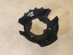 PORSCHE Porsche 911 MACAN CAYMAN BOXTER GTS GENUINE Steering Wheel Rear Cover — thumbnail 1