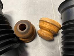 PORSCHE Porsche 911 991 OEM Rear Shock Coil Spring Spacer Insulator Duster LH & RH SET — thumbnail 2
