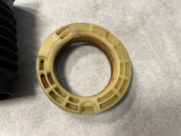PORSCHE Porsche 911 991 OEM Rear Shock Coil Spring Spacer Insulator Duster LH & RH SET — thumbnail 6