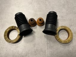 PORSCHE Porsche 911 991 OEM Rear Shock Coil Spring Spacer Insulator Duster LH & RH SET — thumbnail 7