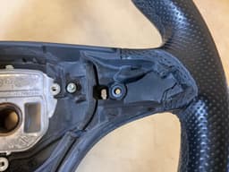 MERCEDES-BENZ Mercedes Benz GENUINE W205 W253 Leather Steering Wheel A0004601803 9E38 — thumbnail 4