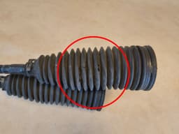 MERCEDES-BENZ Mercedes GLC W253 C253 GENUINE Steering Rack Tie Rod Bellow Set — thumbnail 5