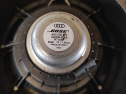 AUDI BOSE AUDI A6 C7 RS6 RS7 4G LEFT & RIGHT REAR DOOR SOUND SPEAKER WOOFER 4G0035411 — thumbnail 9
