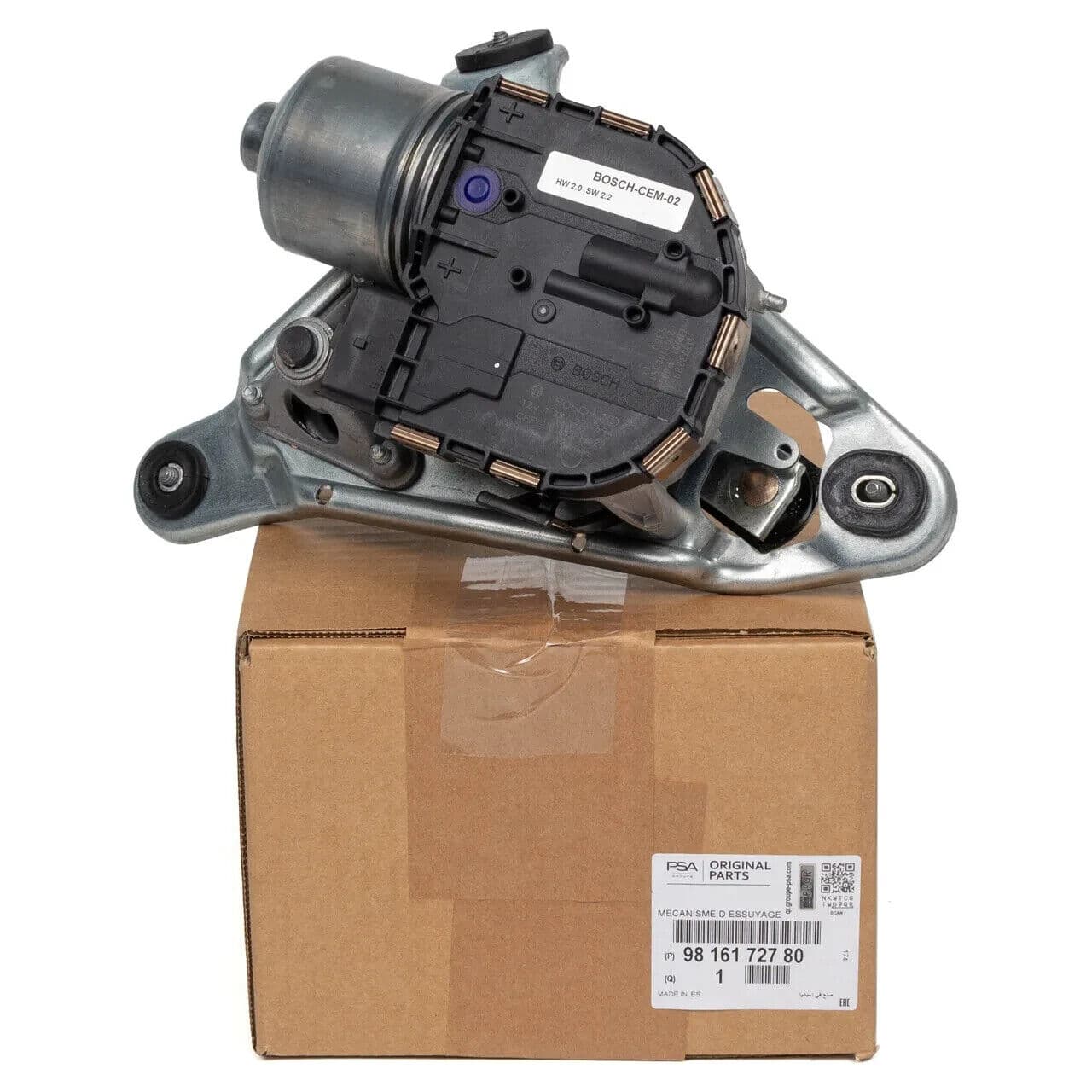 PEUGEOT NEW GENUINE PEUGEOT 508 RIGHT FRONT WIPER ENGINE MOTOR RH 9816172780