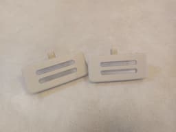 BMW BMW OEM E90 E70 F25 SUN VISOR INTERIOR LIGHT 63316962014 - BIEGE SET X2 PCS — thumbnail 2