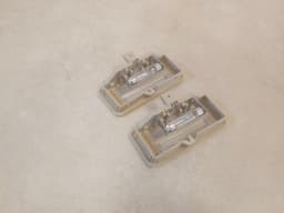 BMW BMW OEM E90 E70 F25 SUN VISOR INTERIOR LIGHT 63316962014 - BIEGE SET X2 PCS — thumbnail 9