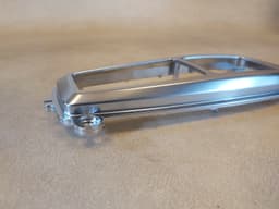 BMW BMW X5 X6 E70 E71 E72 OEM CENTER CONSOLE EMERGENCY BRAKE CHROME TRIM — thumbnail 5