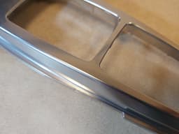 BMW BMW X5 X6 E70 E71 E72 OEM CENTER CONSOLE EMERGENCY BRAKE CHROME TRIM — thumbnail 7