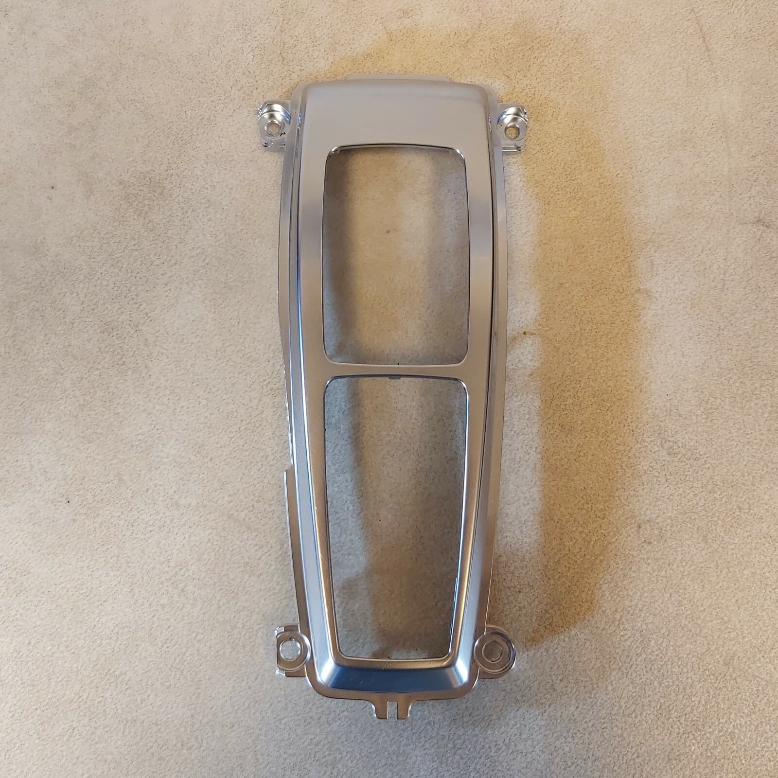 BMW BMW X5 X6 E70 E71 E72 OEM CENTER CONSOLE EMERGENCY BRAKE CHROME TRIM
